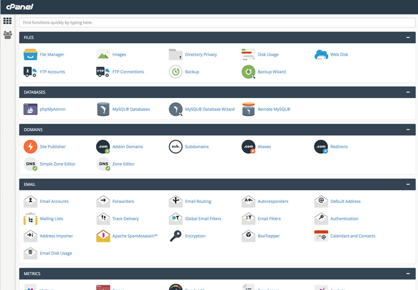 Linux hosting with cpanel