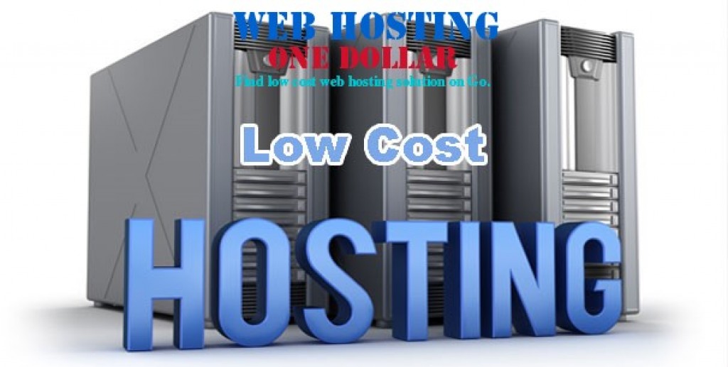 Low cost web hosting