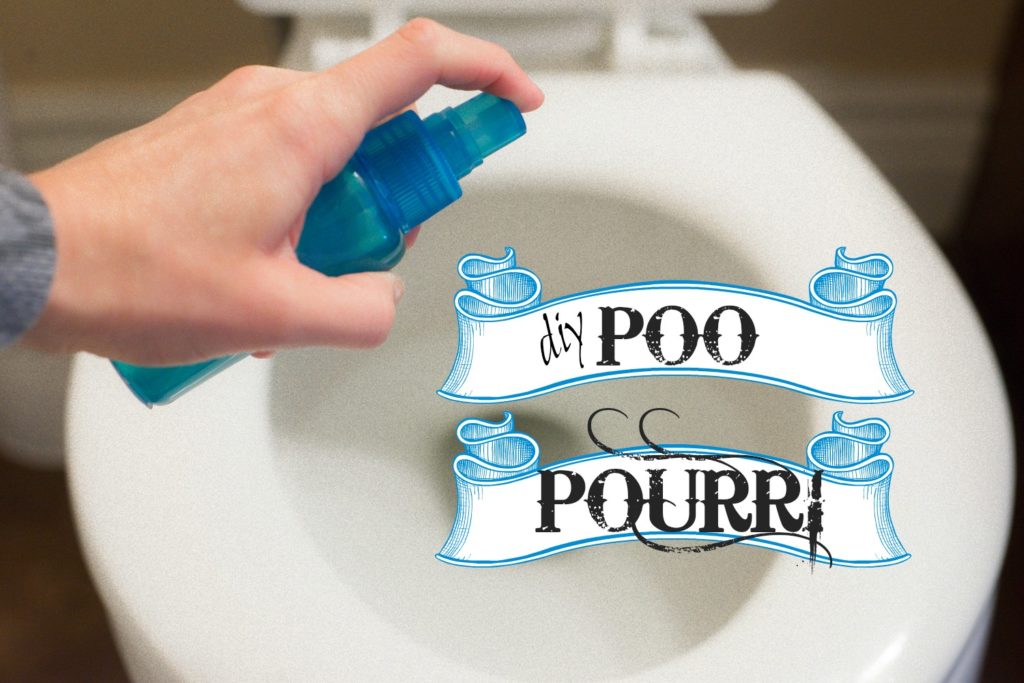 Homemade poo pourri