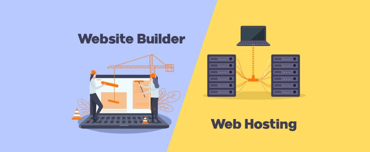 Website builder and hosting