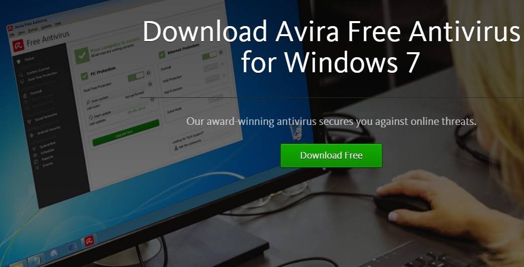 Software antivirus windows list top