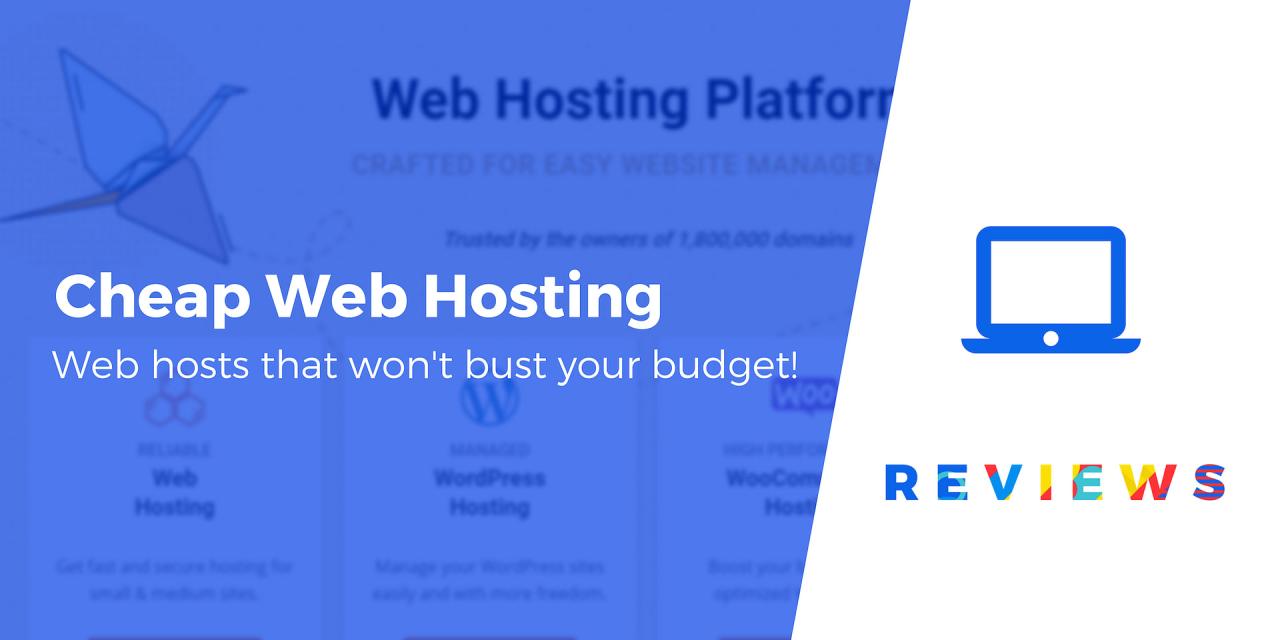 Cheap webhosting