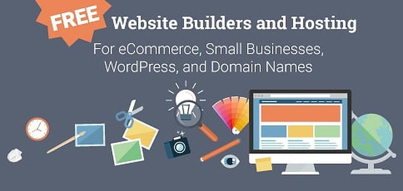 Free website builder and hosting