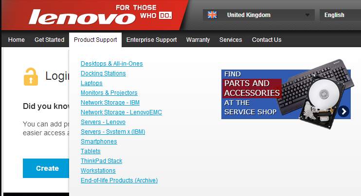 Lenovo drivers download