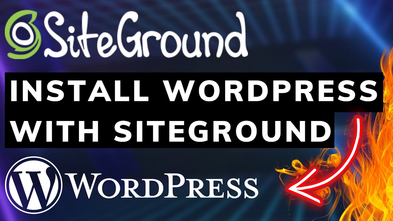 Siteground wordpress