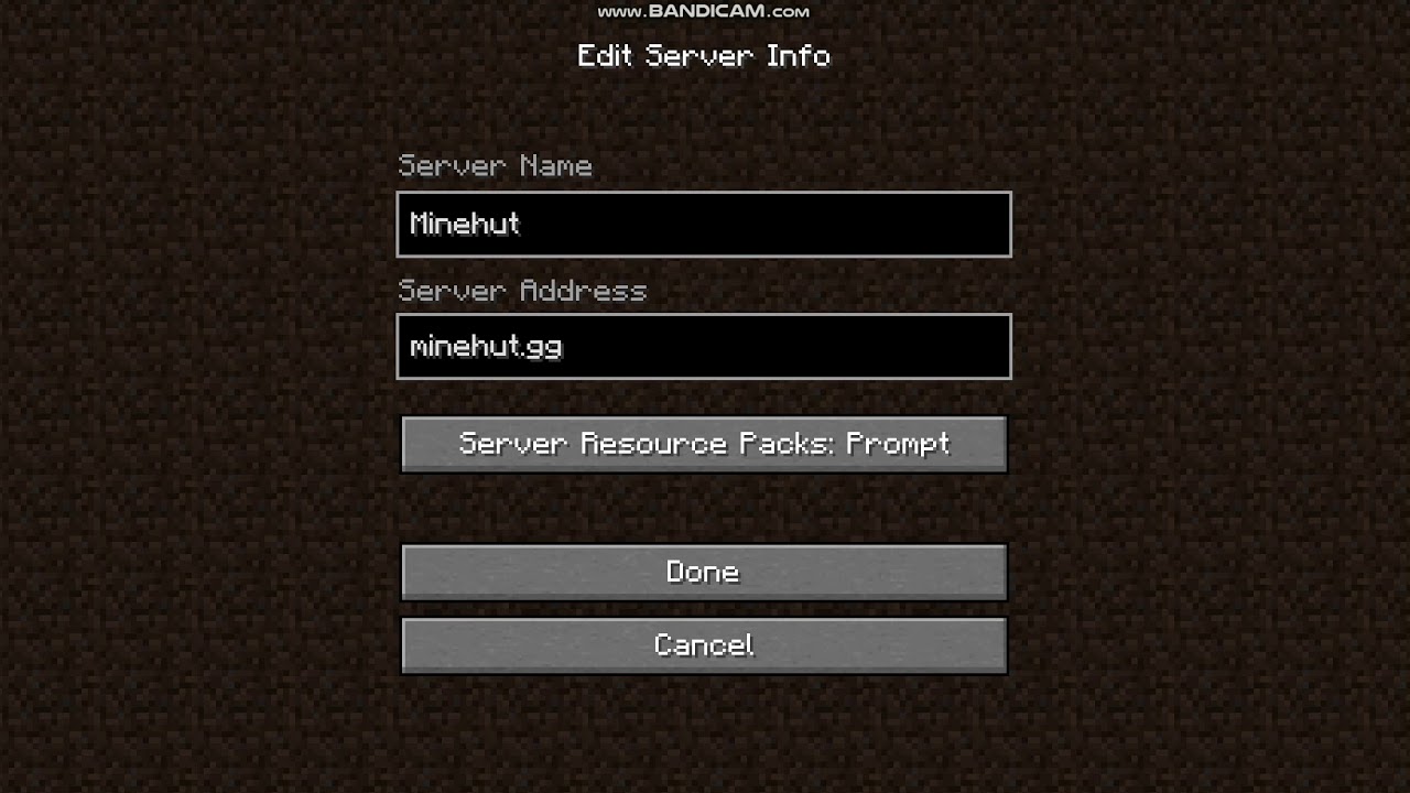 Minehut servers