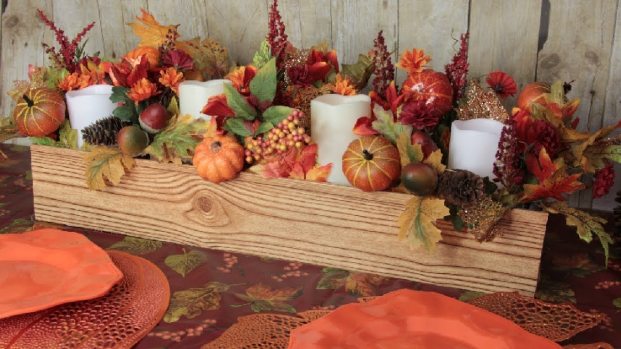 Dollar tree fall decor