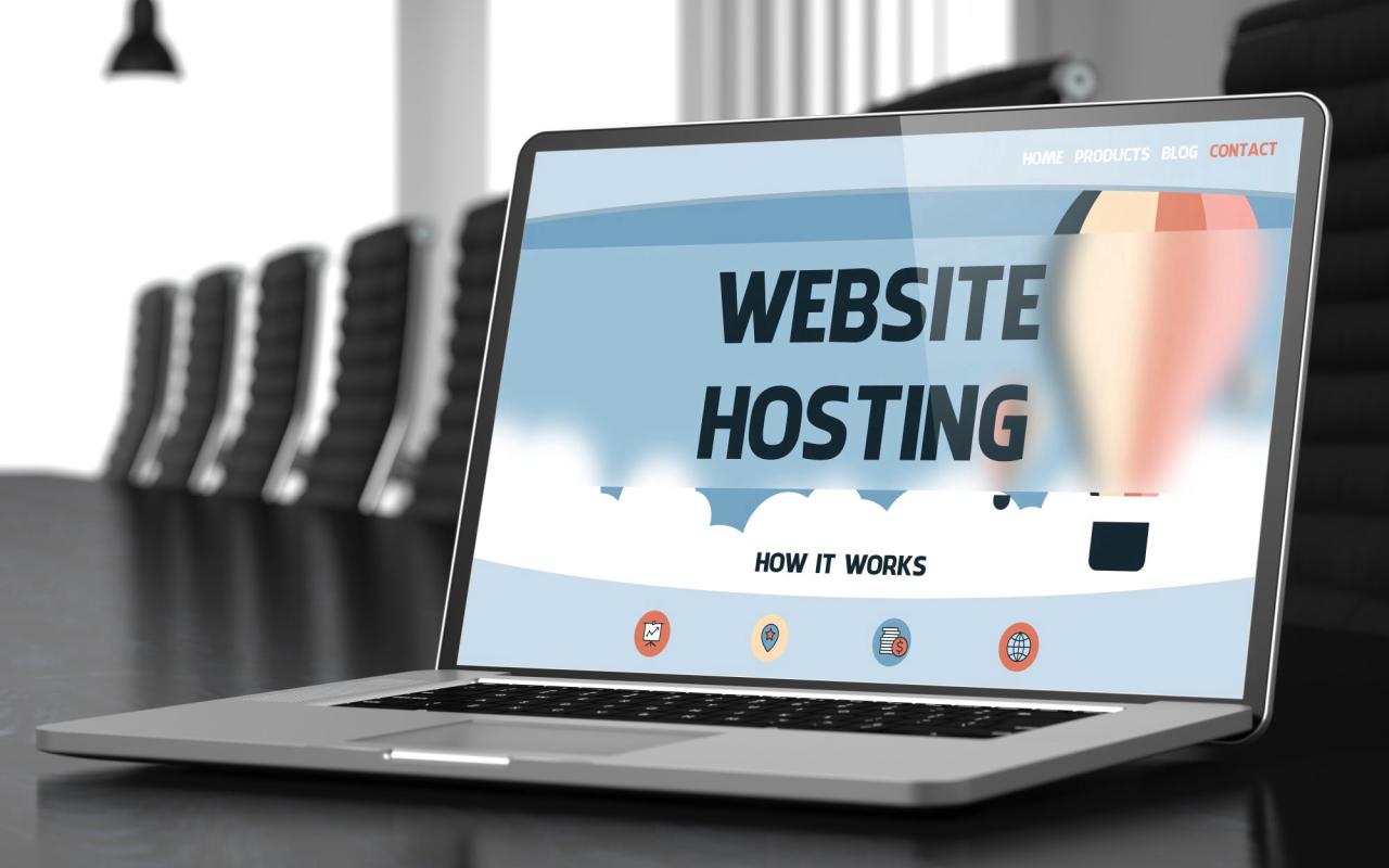 Web page hosting