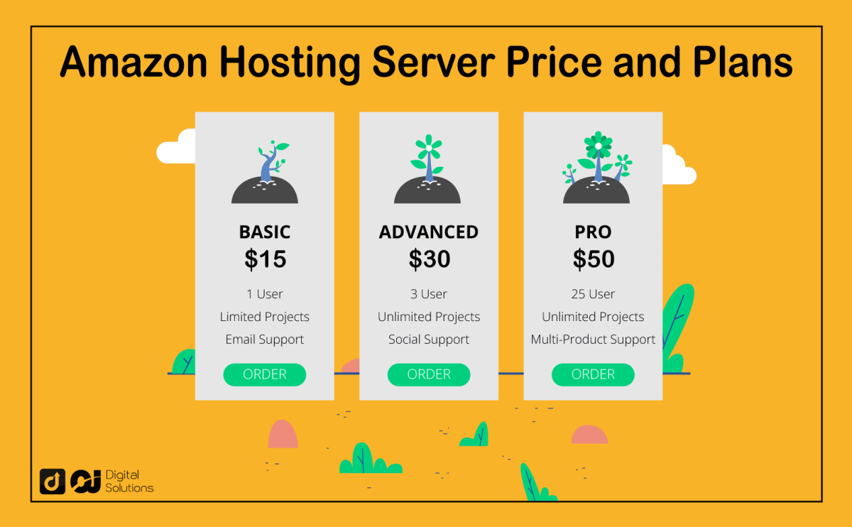 Amazon server hosting